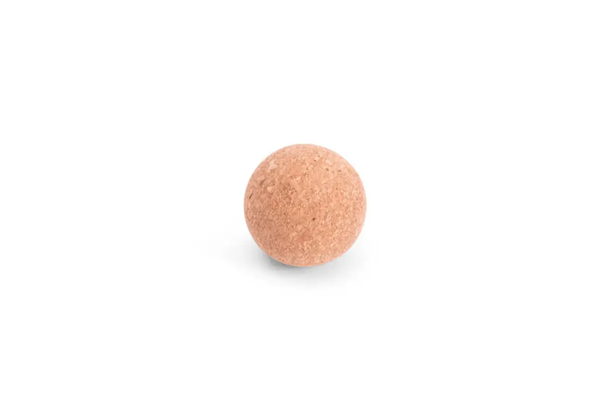 Drewniana kula do kręgli naturalny kolor dla dziecka. BS Toys drewniane kręgle Cyferki