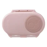 Różowy pojemnik na przekąski z tworzywa dla dziecka. b.box Snackbox pojemnik na przekąski Blush Crush