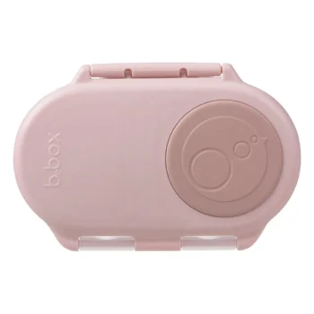 Różowy pojemnik na przekąski z tworzywa dla dziecka. b.box Snackbox pojemnik na przekąski Blush Crush