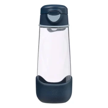 Sportowa butelka tritanowa 600 ml ciemnoniebieska dla aktywnych. b.box Sportowa butelka tritanowa 600ml Midnight