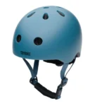 Niebieski kask dziecięcy na rower rolki deskorolkę hulajnogę rozmiar XS dla dziecka. CoandCo Kask dziecięcy na rower rolki deskorolkę hulajnogę niebieski XS Trybike