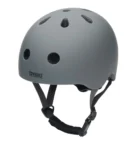 Dziecięcy kask rowerowy szary z otworami wentylacyjnymi rozmiar xs dla dziecka. CoandCo Kask dziecięcy na rower rolki deskorolkę hulajnogę szary XS Trybike