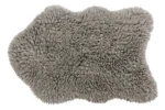 Dywan wełniany szary o nieregularnym kształcie 75x110 cm. Lorena Canals Dywan wełniany Woolly Grey 75x110cm