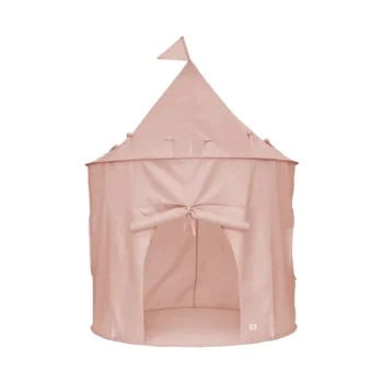 Różowy namiot dziecięcy w kształcie tipi z materiału ekologicznego dla dzieci. 3 Sprouts Namiot dla Dzieci Recycled Pink