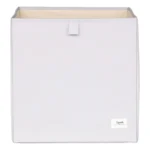 Pudełko na zabawki z materiału w jasnoszarym kolorze dla dzieci. 3 Sprouts Pudełko na Zabawki Recycled Solid Light Gray