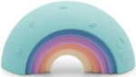Pastelowa tęcza sensoryczna z pięciu elementów do układania i zabawy dla dziecka. Jellystone Designs Jellystone Tęcza sensoryczna Over the rainbow Pastel 5el. kolor pastelowy