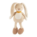 Pluszowy beżowy królik z długimi uszami maskotka dla dziecka 32 cm. sigikid Pierwsza przytulanka dla dzieci beżowy Królik 32cm maskotka zabawka