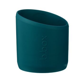 Nakładka silikonowa na butelkę w kolorze morskim do bidonu 690 ml. b.box Nakładka na butelkę 690ml Seaglass