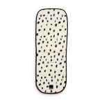 Miękka wkładka do wózka w biało czarne kropki dla dziecka. Elodie Details Miękka wkładka do wózka Dalmatian Dots
