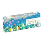 Puzzle tekturowe 350 elementów z kolorowym obrazkiem ptaków i ryb dla dzieci. Djeco Puzzle tektuowe MARZENIA 350 elem