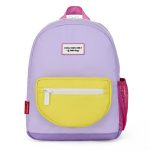 Plecak dziecięcy fioletowy z żółtą kieszenią dla dziecka 2-5 lat. Hello Hossy Plecak Mini Mauve 2-5 lat