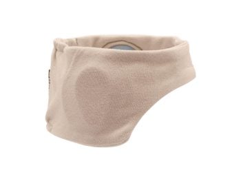 Beżowa opaska ochronna na uszy dla niemowląt 0-6 miesięcy. Dooky Słuchawki ochronne opaska 0-6 m Beige
