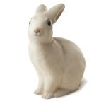Lampka nocna LED w kształcie białego królika dla dzieci. Egmont Toys Lampka nocna LED, Królik, biały