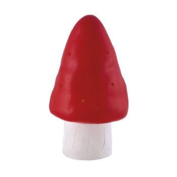 Lampka nocna LED w kształcie czerwonego grzybka dla dziecka. Egmont Toys Lampka nocna LED, Grzybek, czerwony