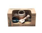 Zestaw do sadzenia roślin z bioplastiku w kolorze beżowo-niebieskim dla dzieci do zabawy w piasku. Dantoy Zestaw do sadzenia roślin Bioplastik