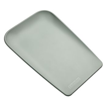 Mata do przewijania na komodę w kolorze zielonym dla niemowląt. Leander mata do przewijania MATTY Mini sage green