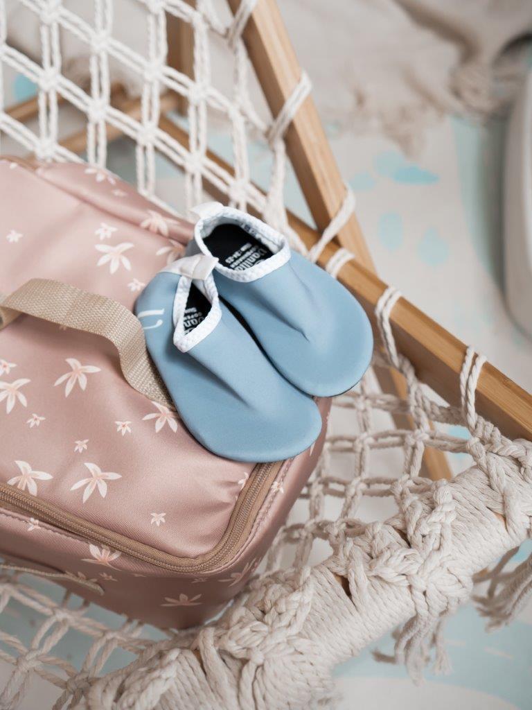 Torba termiczna na lunch różowa z jasnym wzorem kwiatowym. Vanilla Copenhagen Torba termiczna Cooler Bag NEO LILY Oak