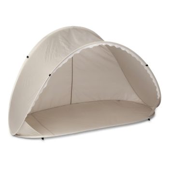 Duży szary namiot plażowy pop-up z filtrem UV50+ dla rodziny. Vanilla Copenhagen Namiot plażowy Pop-Up Family duży grey UV50+