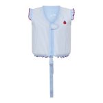 Niebieska kamizelka do pływania w paski z motywem biedronki dla dziecka 1-3 lata. Vanilla Copenhagen Kamizelka do pływania Neo Blue Ladybug 1-3L