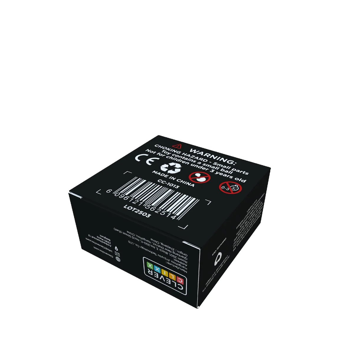 Czarne magnetyczne kulki do klocków dla dzieci 4 elementy. Cleverclixx Klocki magnetyczne Balls Pack Dazzling Lights 4el