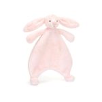 Jasno różowy króliczek szmatka przytulanka dla niemowlaka 27 cm miękki materiał. Jellycat Króliczek Szmatka Przytulanka Jasno Różowa 27 cm Króliczki