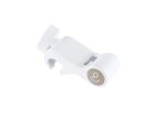 Biały adapter do leżaczka dla niemowląt z tworzywa sztucznego. Sleepytroll Adapter do leżaczka Gen2