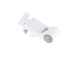 Biały adapter do leżaczka dla niemowląt z tworzywa sztucznego. Sleepytroll Adapter do leżaczka Gen2