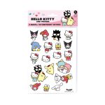 Zmywalne dziecięce tatuaże z postaciami Hello Kitty i przyjaciół w różnych kolorach dla dzieci. Micki Zmywalne dziecięce tatuaże zestaw 38szt zabawka dla dzieci Hello Kitty