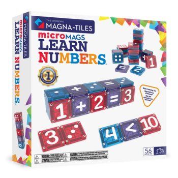 Klocki magnetyczne z cyframi i znakami matematycznymi dla dzieci edukacyjne do nauki liczb. Magna-Tiles Klocki Magnetyczne Learn Numbers