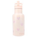 Różowy bidon termiczny 350 ml z serduszkami dla dziecka. Kidzroom Butelka bidon 350ml Magical Heart