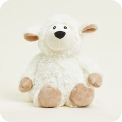 Pluszowa biała owca z beżowymi uszami i łapkami zabawka dla dzieci. Warmies Sheep Owca