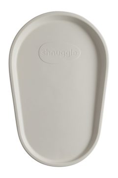 Mata do przewijania z pianki w kolorze ecru z wyprofilowanymi krawędziami dla niemowląt. Shnuggle Mata do Przewijania z Pianki Squishy Ivory