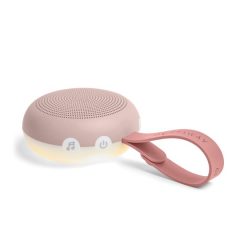 Szumiący usypiacz z białym szumem i lampką led różowy dla niemowląt. ergoPouch Usypiacz z Białym Szumem i Lampką LED Drift Away Blush