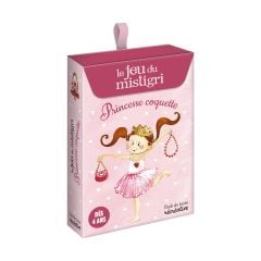 Gra karciana Mistigri z ilustracją księżniczki dla dzieci od 4 lat. Moulin Roty Gra karciana MISTIGRI -księżniczka Coquette
