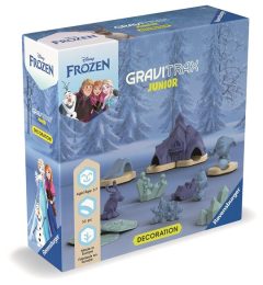 Zestaw uzupełniający do kulodromu z motywem Krainy Lodu 33 elementy dla dzieci. GraviTrax Junior Zestaw Uzupełniający Kraina Lodu Frozen 33el 33 szt