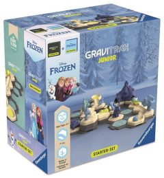 Zestaw startowy kulodrom dla dzieci z motywem Kraina Lodu 71 elementów z torami i figurkami. GraviTrax Junior Zestaw Startowy Kraina Lodu Frozen 71el 71 szt