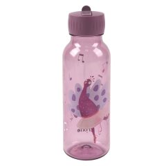 Różowa butelka tritanowa 500 ml z motywem baletnicy paw dla dziecka. Trixie Butelka tritanowa 500ml Baletnica Paw Baby