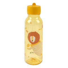 Żółta butelka tritanowa 500 ml z motywem kosmicznego lwa dla dziecka. Trixie Butelka tritanowa 500ml Kosmiczny Lew Baby