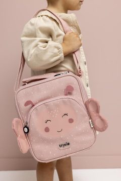 Termiczna torba śniadaniowa różowa z motylem dla dziecka na ramię. Trixie Termiczna torba śniadaniowa – Motyl Baby