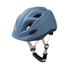 Dziecięcy kask rowerowy w kolorze niebieskim rozmiar XXS 44-48 cm z regulowanym paskiem. Bobike KASK dla dzieci XXS 44-48cm Citadel Blue
