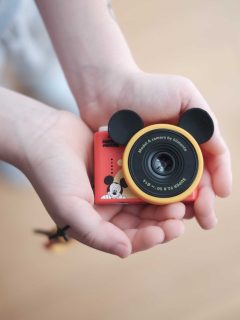 Mini aparat cyfrowy dla dzieci czerwony z motywem myszki miki disney. Kiimento Aparat Cyfrowy Mini dla Dzieci Myszka Miki Mickey Mouse Disney