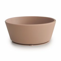 Silikonowa miseczka dla dziecka w kolorze naturalnym. Mushie Silikonowa Miseczka dla Dziecka Natural