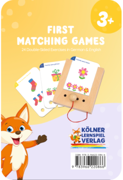Karty do gry logicznej znajdź taki sam obrazek dla dzieci 3 plus z ilustracjami skarpetek prezentu i kwiatów. Kölner Lernspiele Znajdź Taki Sam Obrazek Karty WiemTo dla dzieci 3+