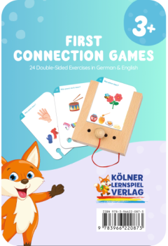 Karty do gry logicznej do nauki łączenia obrazków dla dzieci 3+. Kölner Lernspiele Co Pasuje do Obrazka Karty WiemTo dla dzieci 3+