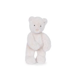 Pluszowy biały miś stojący dla dziecka 34 cm. Moulin Roty Pluszowy niedźwiadek ARTHUR biały 34cm
