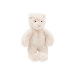 Pluszowy biały miś 22 cm dla dziecka. Moulin Roty Pluszowy niedźwiadek ARTHUR biały 22cm