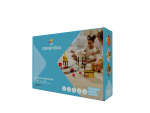 Zestaw 48 kolorowych klocków magnetycznych Construction Builder dla dzieci. CLEVERCLIXX klocki magnetyczne Construction Builder Pack Intense 48el