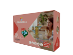 Klocki magnetyczne pastelowe 65 elementów dla dzieci zestaw do budowania. CLEVERCLIXX klocki magnetyczne Magic Forest Pack Pastel 65el