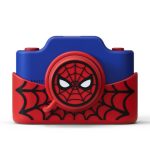 Aparat fotograficzny dla dzieci w kolorach czerwonym i niebieskim z motywem Spider-Mana Marvel z dotykowym ekranem. Kiimento Aparat dla Dzieci z Dotykowym Ekranem Spider-Man Marvel