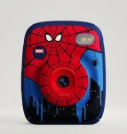 Aparat natychmiastowy czerwono niebieski z motywem Spider-Man Marvel dla dzieci. Kiimento Aparat Natychmiastowy Print Pro z Drukarką Spider-Man Marvel